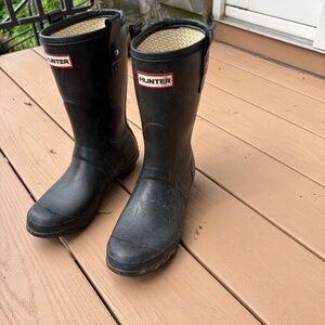 Hunter boots with Liner